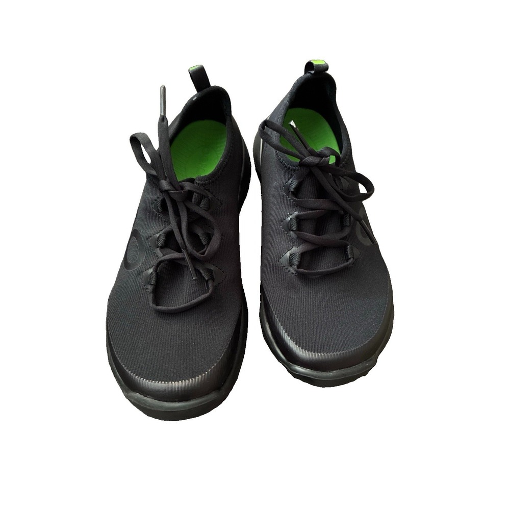 OOFOS Oomg Women's 7 Sport LS Black Recovery Comfort Lace Up Shoe